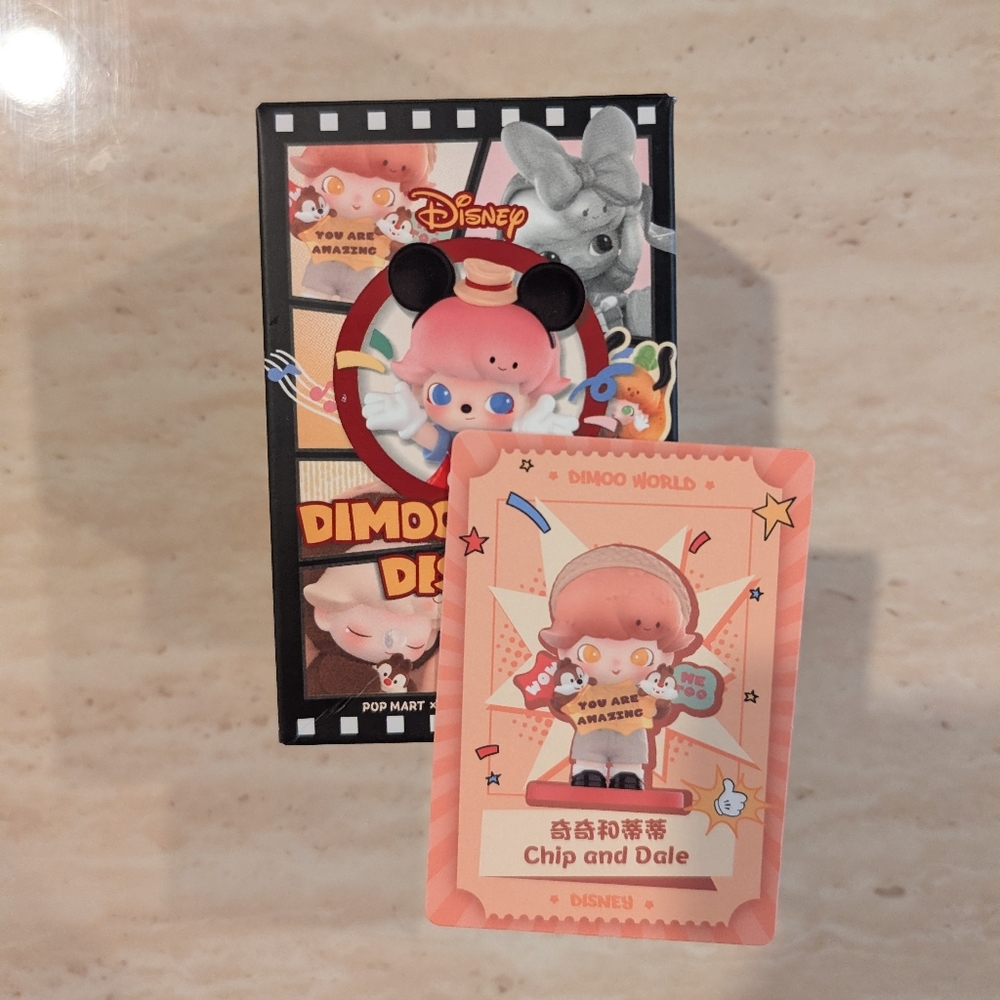 POP MART Dimoo World Disney Figure Series - Chip and Dale